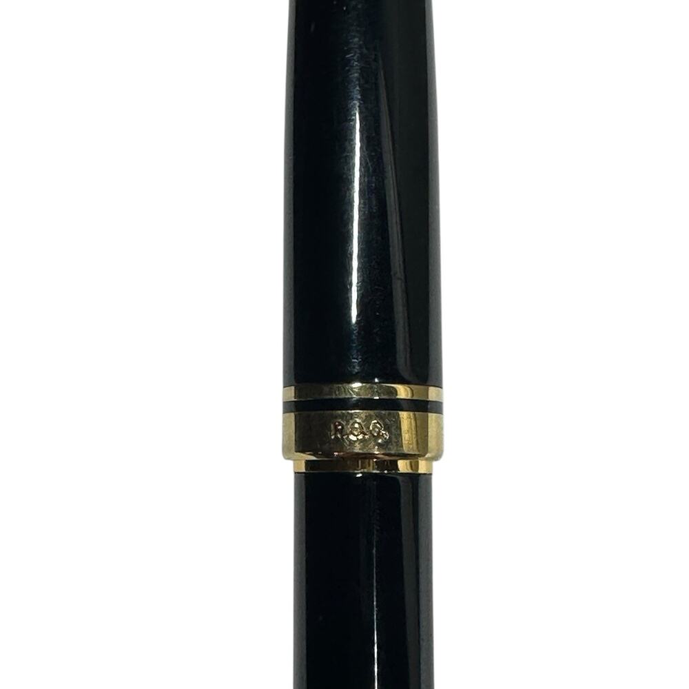 Colibri Classic Fountain Pen Black with Goldtone Accents Vintage 1990's - Picture 5 of 10